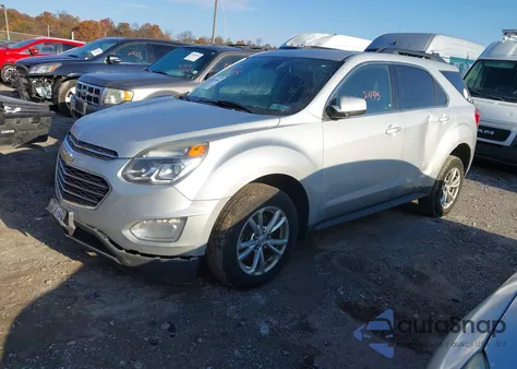 2017 Chevrolet Equinox Lt z USA, uszkodzony, nr VIN 2GNALCEK3H6188238